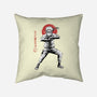 Hero Of The Hidden Leaf Sumi-e-None-Removable Cover w Insert-Throw Pillow-Astrobot Invention