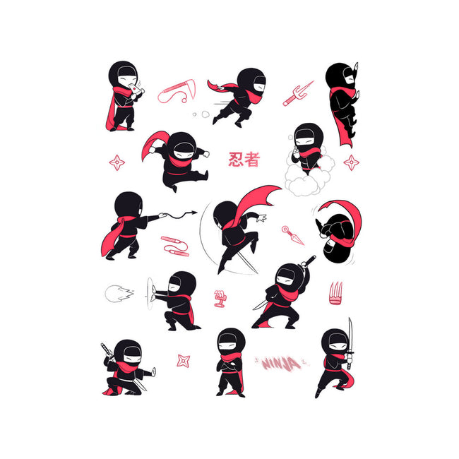 Little Ninjas-Mens-Long Sleeved-Tee-Bruno Mota