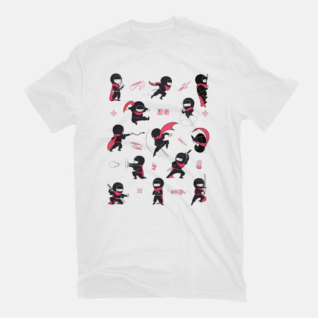 Little Ninjas-Unisex-Basic-Tee-Bruno Mota