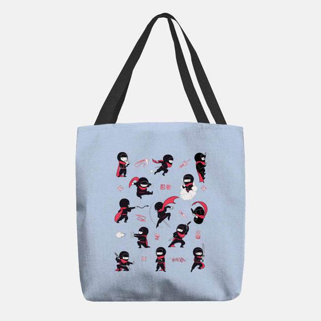 Little Ninjas-None-Basic Tote-Bag-Bruno Mota