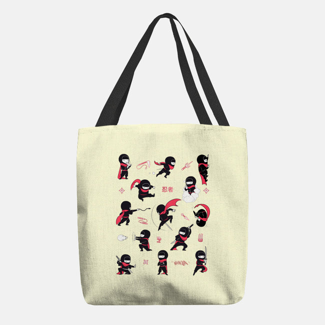 Little Ninjas-None-Basic Tote-Bag-Bruno Mota