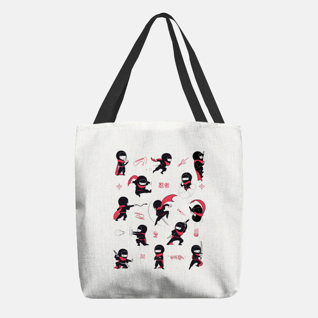 Little Ninjas-None-Basic Tote-Bag-Bruno Mota