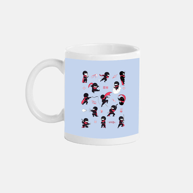 Little Ninjas-None-Mug-Drinkware-Bruno Mota