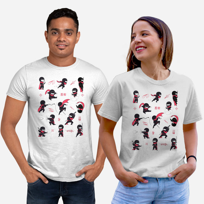 Little Ninjas-Unisex-Basic-Tee-Bruno Mota