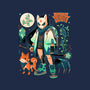 Dogs And Plants-Womens-V-Neck-Tee-Bruno Mota