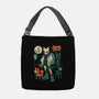 Dogs And Plants-None-Adjustable Tote-Bag-Bruno Mota