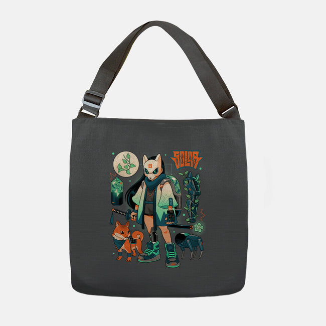 Dogs And Plants-None-Adjustable Tote-Bag-Bruno Mota
