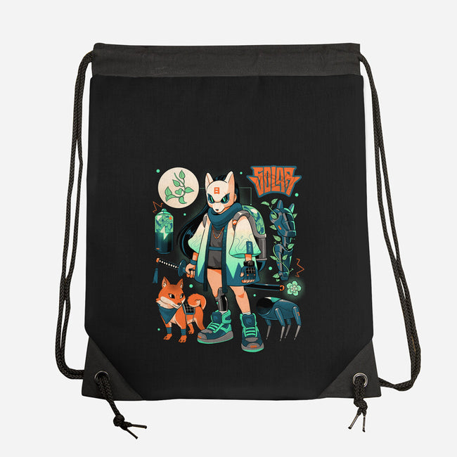 Dogs And Plants-None-Drawstring-Bag-Bruno Mota