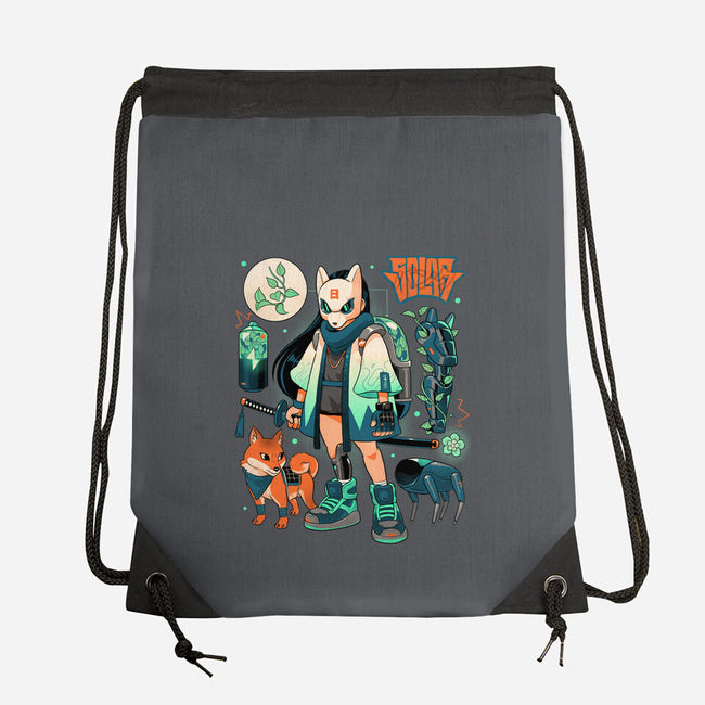 Dogs And Plants-None-Drawstring-Bag-Bruno Mota