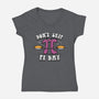 Don't Skip Pi Day-Womens-V-Neck-Tee-Boggs Nicolas