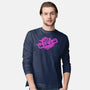 Jinx Monkey Pink-Mens-Long Sleeved-Tee-rocketman_art