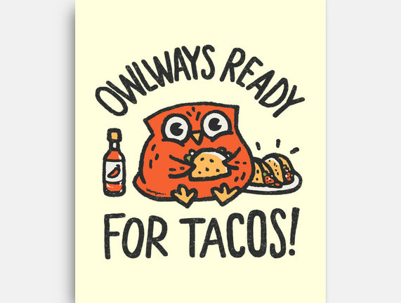 Owlways Ready For Tacos