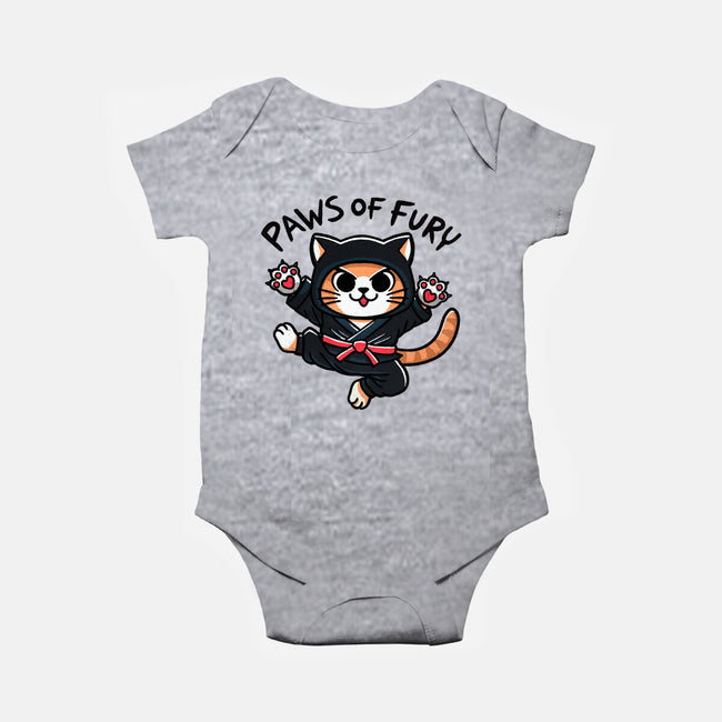 Paws Of Fury-Baby-Basic-Onesie-fanfreak1