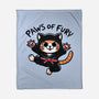 Paws Of Fury-None-Fleece-Blanket-fanfreak1