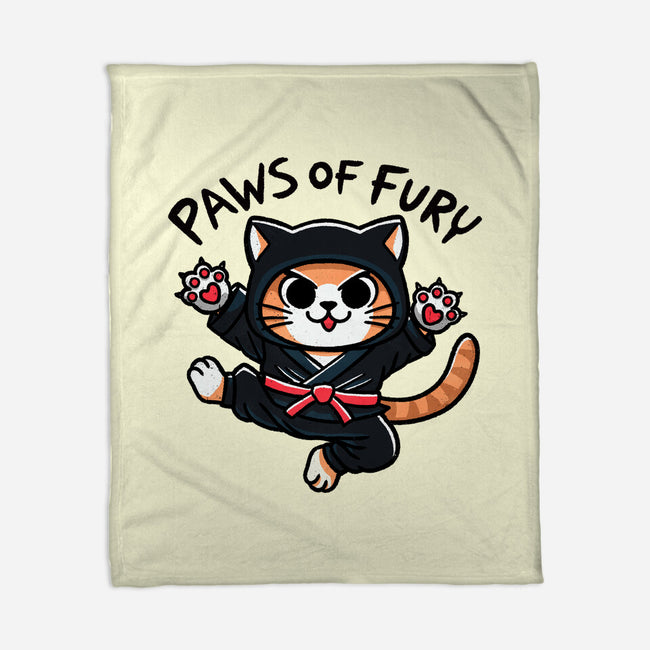 Paws Of Fury-None-Fleece-Blanket-fanfreak1