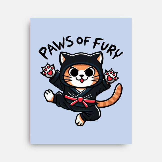 Paws Of Fury-None-Stretched-Canvas-fanfreak1