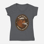 Bear With Me-Womens-V-Neck-Tee-dandingeroz