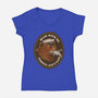 Bear With Me-Womens-V-Neck-Tee-dandingeroz