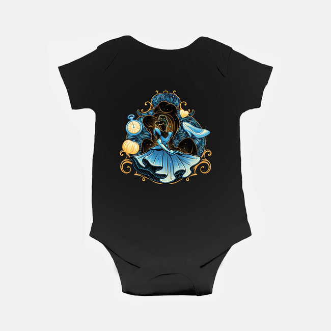 Wish Upon A Starry Night-Baby-Basic-Onesie-glitchygorilla