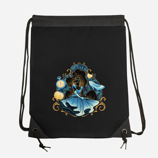 Wish Upon A Starry Night-None-Drawstring-Bag-glitchygorilla