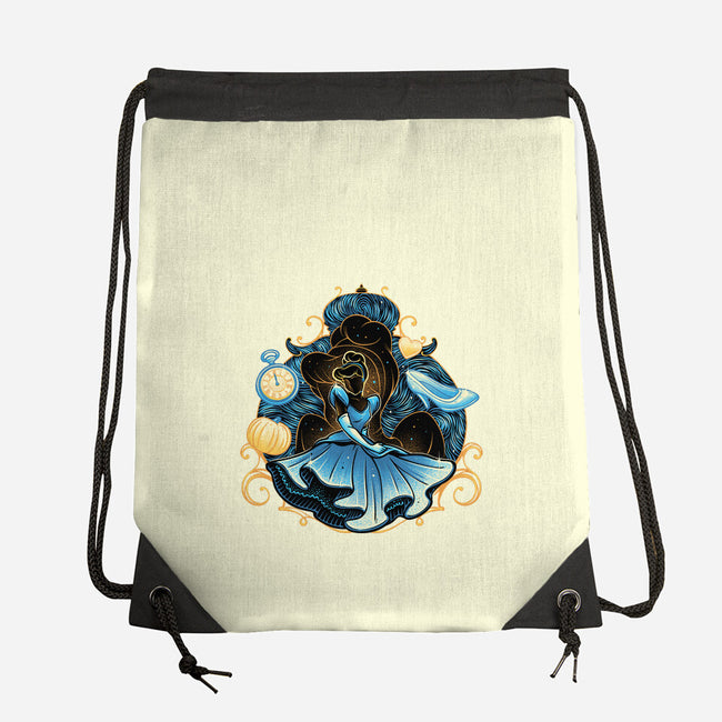 Wish Upon A Starry Night-None-Drawstring-Bag-glitchygorilla