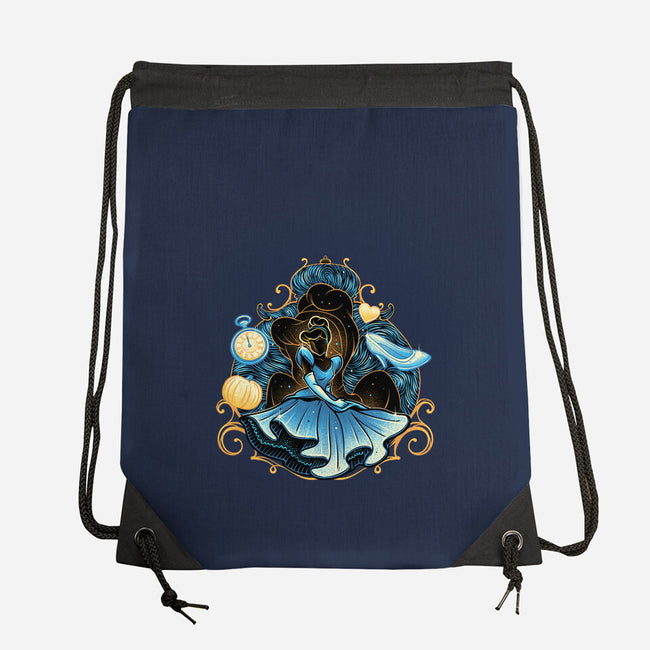 Wish Upon A Starry Night-None-Drawstring-Bag-glitchygorilla