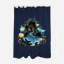 Wish Upon A Starry Night-None-Polyester-Shower Curtain-glitchygorilla