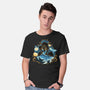 Wish Upon A Starry Night-Mens-Basic-Tee-glitchygorilla