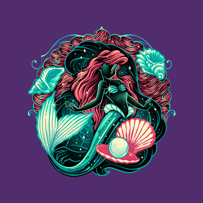 Under The Seas Of Stars-Womens-Fitted-Tee-glitchygorilla