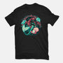 Under The Seas Of Stars-Womens-Fitted-Tee-glitchygorilla