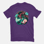 Under The Seas Of Stars-Womens-Fitted-Tee-glitchygorilla