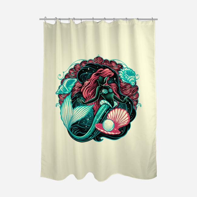 Under The Seas Of Stars-None-Polyester-Shower Curtain-glitchygorilla