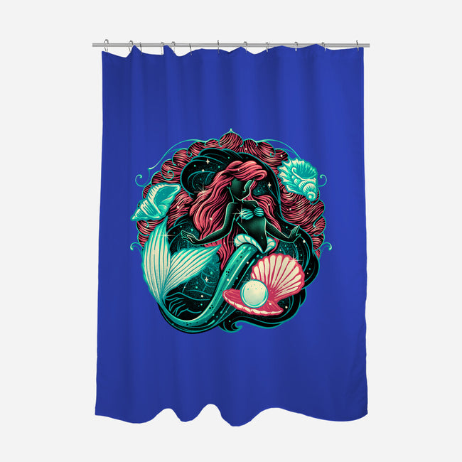 Under The Seas Of Stars-None-Polyester-Shower Curtain-glitchygorilla