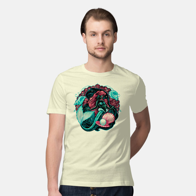 Under The Seas Of Stars-Mens-Premium-Tee-glitchygorilla