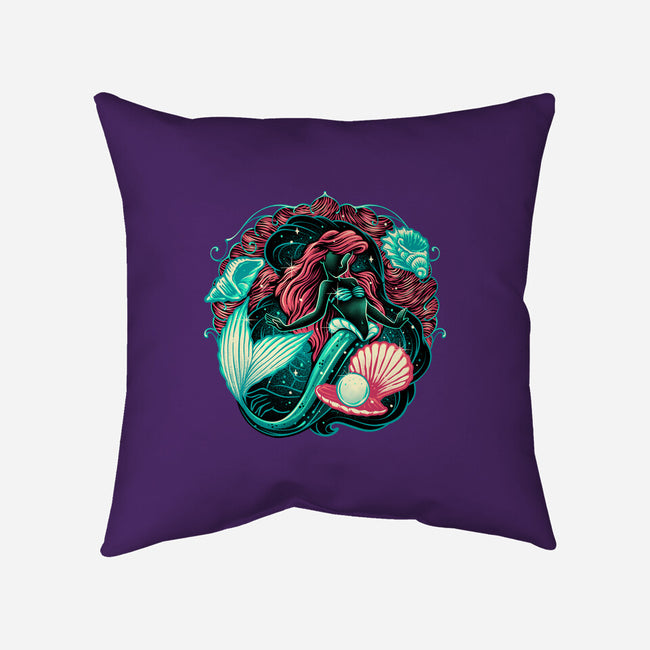 Under The Seas Of Stars-None-Removable Cover w Insert-Throw Pillow-glitchygorilla