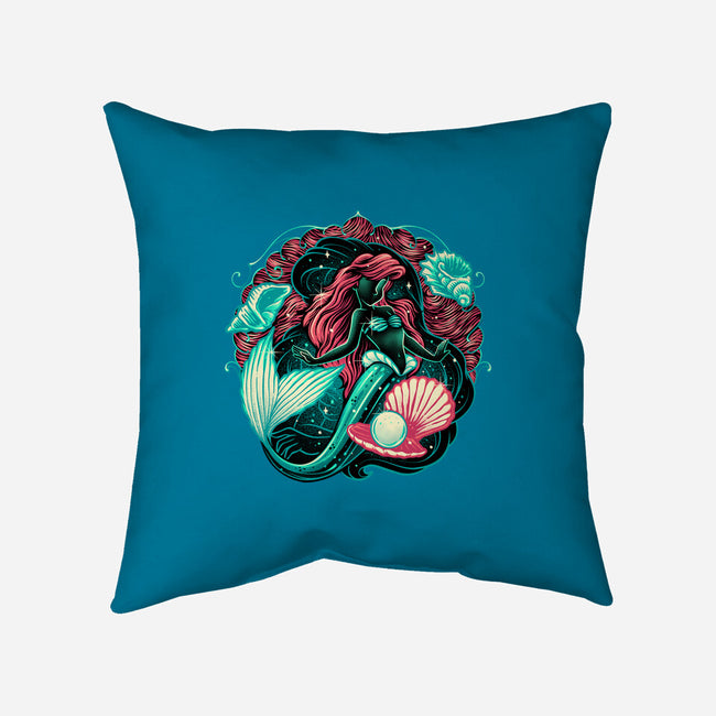 Under The Seas Of Stars-None-Removable Cover w Insert-Throw Pillow-glitchygorilla