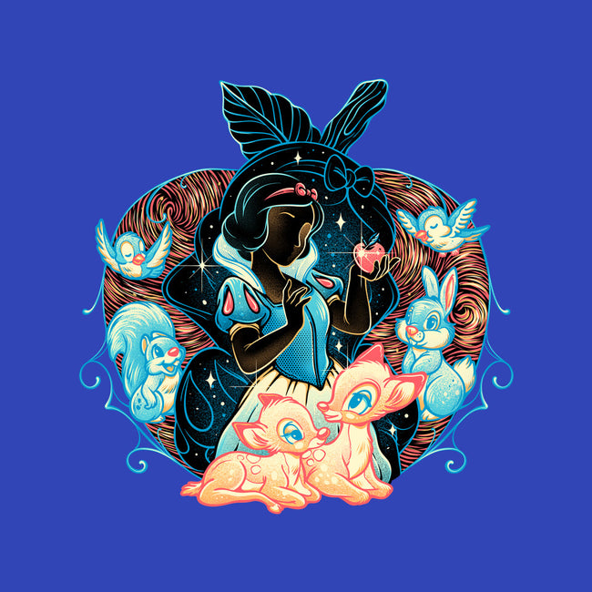 The Fairest In The Night Sky-Womens-Basic-Tee-glitchygorilla