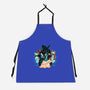 The Fairest In The Night Sky-Unisex-Kitchen-Apron-glitchygorilla