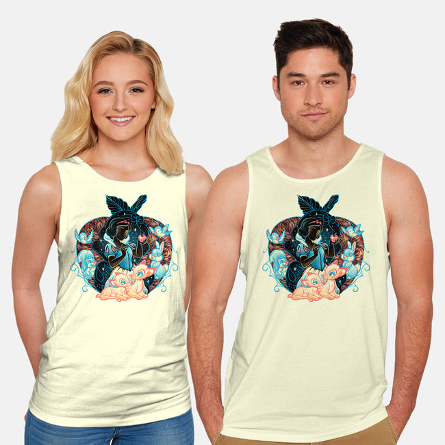 The Fairest In The Night Sky-Unisex-Basic-Tank-glitchygorilla