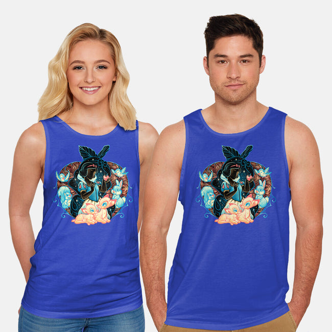 The Fairest In The Night Sky-Unisex-Basic-Tank-glitchygorilla