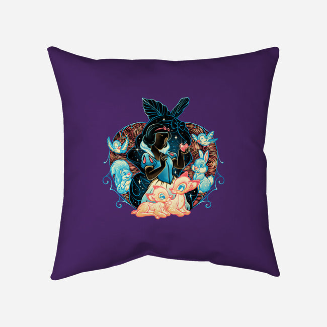 The Fairest In The Night Sky-None-Removable Cover w Insert-Throw Pillow-glitchygorilla