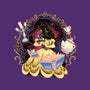 Shining Beauty-Womens-Fitted-Tee-glitchygorilla