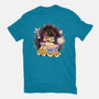 Shining Beauty-Womens-Fitted-Tee-glitchygorilla