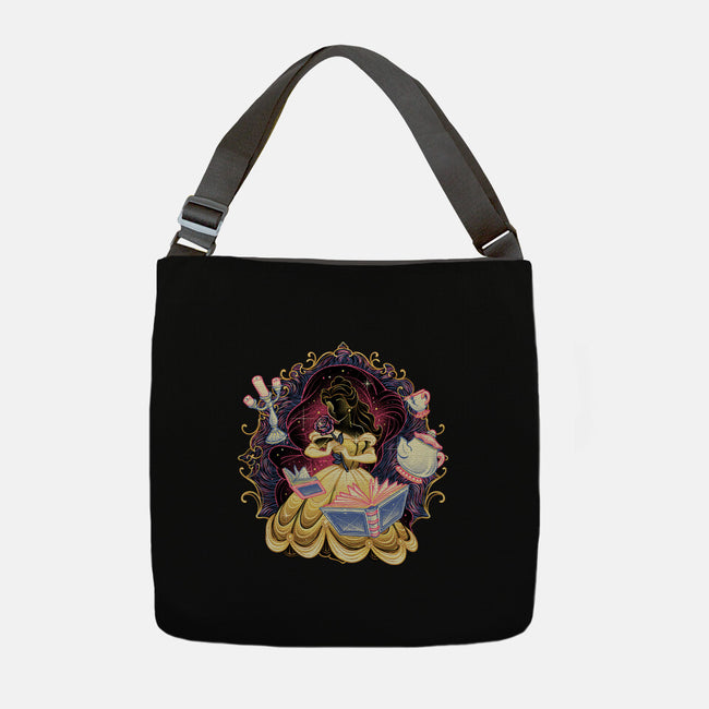 Shining Beauty-None-Adjustable Tote-Bag-glitchygorilla