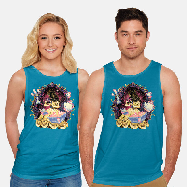 Shining Beauty-Unisex-Basic-Tank-glitchygorilla