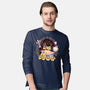 Shining Beauty-Mens-Long Sleeved-Tee-glitchygorilla