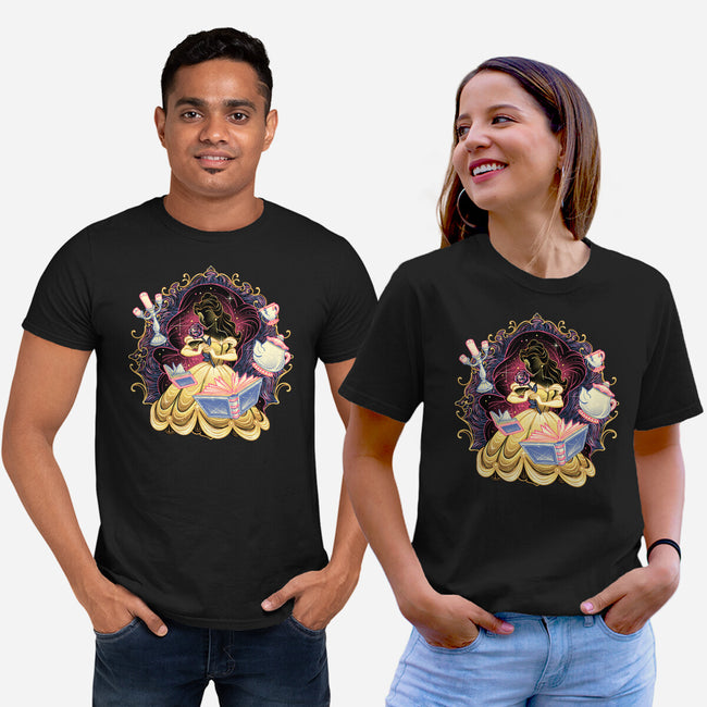 Shining Beauty-Unisex-Basic-Tee-glitchygorilla