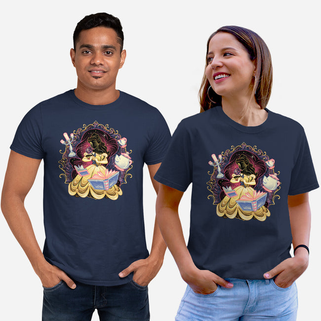 Shining Beauty-Unisex-Basic-Tee-glitchygorilla