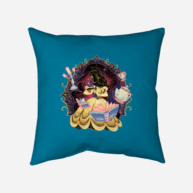 Shining Beauty-None-Removable Cover w Insert-Throw Pillow-glitchygorilla