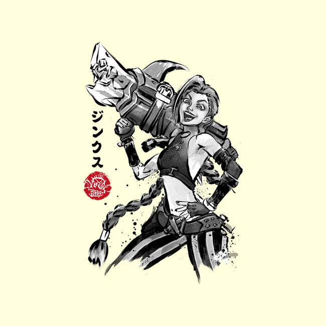 Jinx Sumi-e-None-Stretched-Canvas-DrMonekers